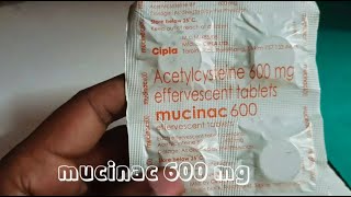 Mucinac 600mg Review Acetylcystin UsesMode ActionDose amp Side Effects bacterial infection mucinac [upl. by Rehposirhc711]