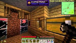 Minecraft FTB  Blood N Bones Introduction 2  Getting A Smeltery [upl. by Yule]