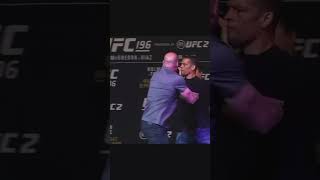 Nate Diaz Conor McGregor 1 comeback mma ufc comebeack  nate diaz won [upl. by Wystand]