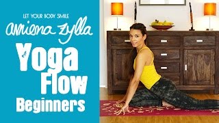 Yoga Flow Beginners Sequenz für Anfänger mit Amiena Zylla [upl. by Nissie145]