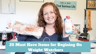 25 Must Have Items for Beginning on Weight Watchers  Weight Watchers Breakfast Edition [upl. by Heimer]