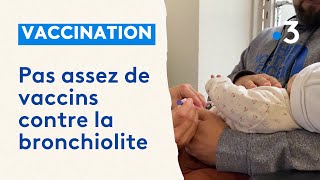 Vaccin contre la bronchiolite  la maternité régionale manque de doses [upl. by Lyon]