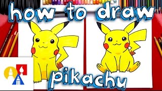 How To Draw Pikachu with color [upl. by Thenna]