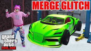 Solo Merge Glitch Easy Working Car To Car Merge Glitch GTA 5 Online [upl. by Asiela260]