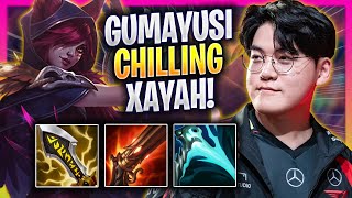 GUMAYUSI CHILLING WITH XAYAH  T1 Gumayusi Plays Xayah ADC vs Kaisa  Season 2024 [upl. by Drofxer185]