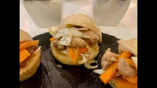 Primera receta con Friend Bao Buns de coco con pollo Hoisin  recetasmjmix [upl. by Meggie280]