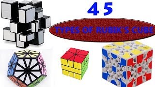 types of rubiks cube collection [upl. by Elmina615]