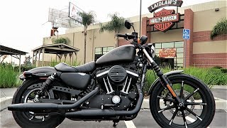 2018 Iron 883 HarleyDavidson Review amp Test Ride XL883N [upl. by Wooldridge610]