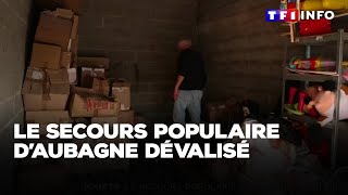 Jouets  le secours populaire dAubagne dévalisé｜TF1 INFO [upl. by Weingarten]