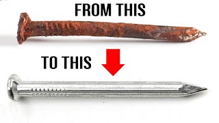 How to Remove Rust from Metal Quickly  Home Made Solution [upl. by Zoldi]