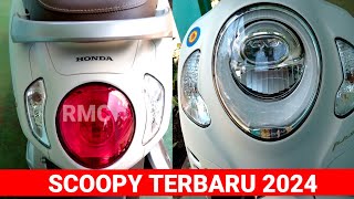 Honda new Scoopy prestige 2024 [upl. by Brindle]