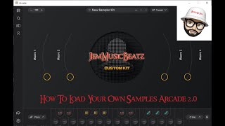 How To Load Your Own Samples In Arcade 20 And Make Banger Beats [upl. by Melar]