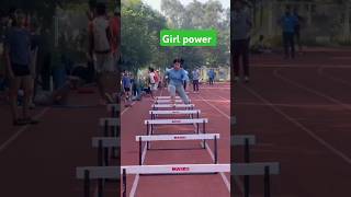 Hurdle crossing hurdles hurdledrills ytshorts motivation army sports 100m EliteSprinter07 [upl. by Airrehs]