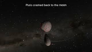 What if the Moon and Pluto collided [upl. by Ultun]