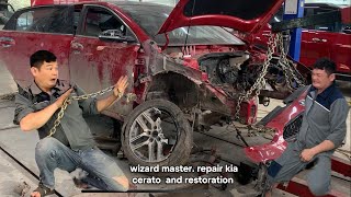 wizard master repair kia cerato restoration full [upl. by Mcgraw]