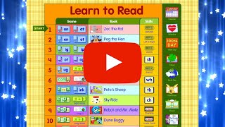 Learn to read with Starfall lessons 7 amp 8 [upl. by Greenes]