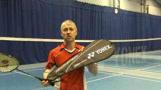 Yonex Nanospeed 9900 Badminton Racquet Video Review by Paul Stewart [upl. by Ahsima]