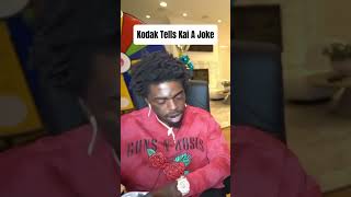 Kodak Black Tells Kai Cenat A Joke kodakblack kaicenat funny joke clips funnyvideos fyp [upl. by Anthe]