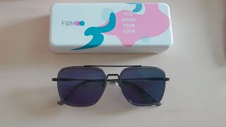 FIRMOO LUNETTE SOLEIL HOMME ST0178 UNBOXING🕶️ [upl. by Savill]