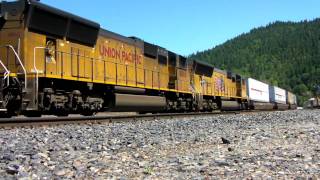 Dunsmuir RR Days 1  ZBRLC Departs Dunsmuir CA  61210 [upl. by Ydarb]