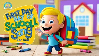 First day of school song for kids  Morning routine for kids and Song  More nursery Rhymes [upl. by Boigie]