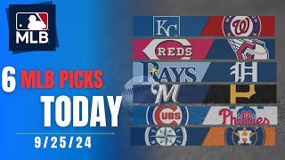 MLB Picks and Predictions Today 92524  MLB Picks Today amp MLB Predictions Today [upl. by Inaluahek131]