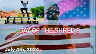 DAY OF THE SHRED 8 killerskatepark [upl. by Ettedanreb]