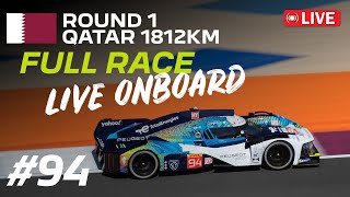 Live Onboard 94  FULL RACE  Qatar 1812KM [upl. by Acirtal]