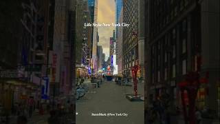 🇺🇲 Life Style New York City newyorkcity newyorkcityviews timessquare4k shortsfeed [upl. by Sillihp]