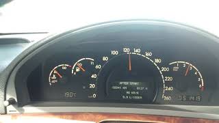 Mercedes S320 W220 Petrol  LPG  Perfect Fuel Consuption [upl. by Eniluqcaj]