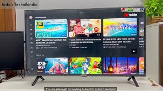 iFFALCON TCL 40 inch F53 TV at 13K only  Full HD LED TV Review  Android 11  App support [upl. by Auginahs]