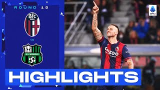 BolognaSassuolo 30  Bologna dominate in Emilian derby Goals amp Highlights  Serie A 202223 [upl. by Ahsitniuq]