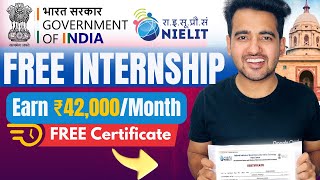 Free Online Internships for College Students  Government Internships  Tulip amp Nielit Internship [upl. by Ozner]