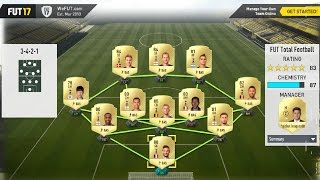 FIFA 17 ULTIMATE TEAM Custom Tactics  Total Football System HD [upl. by Monarski]