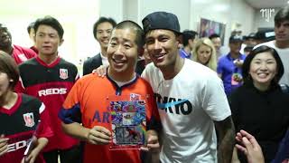 Neymar Jr  Japão 2015  Making Of Fuji TV I [upl. by Ahsinauq]