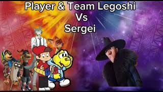 Player amp Team Legoshi VS Sergei The Secret life of Pets 2 [upl. by Angele]