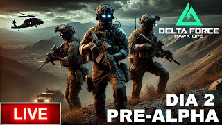 DIA 2 DE LA PRE ALPHA DE DELTA FORCE MOBILE [upl. by Leanne39]