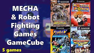 TOP 5 MECHA amp Robot Fighting Games for Nintendo GameCube [upl. by Derwood]