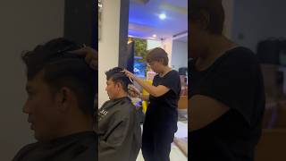 POTONGAN RAMBUT ALA DENSU youtubeshorts dennysumargo [upl. by Atnuhs]