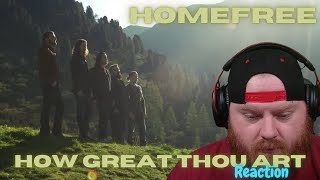 HOMEFREE  HOW GREAT THOU ART REACTION short [upl. by Ialokin274]