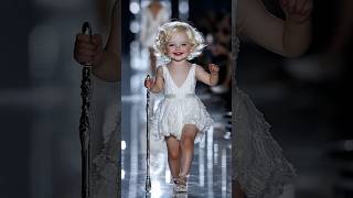 The Epitome of Baby Style on the Runway KidsFashion RunwayShow AIArt YouTubeShorts베이비패션쇼 [upl. by Neira]