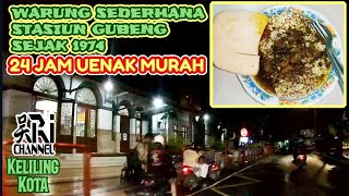 Dari Stasiun Gubeng Baru ke Warung Sederhana Stasiun Gubeng Lama Surabaya  Motovlog Indonesia [upl. by Waldo]