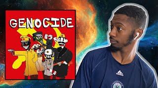 First Time Reaction To Lil Darkie  Genocide  Lil Darkie is RACIST [upl. by Darmit]