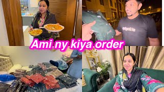 Ami sy kitny paisy liye  Ami ka order hmry clothing brand sy  sitarayaseen [upl. by Akihdar]