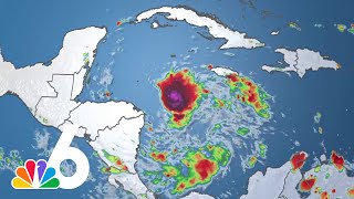 Potential Tropical Cyclone 19 forms expected to strengthen to tropical storm [upl. by Uv]