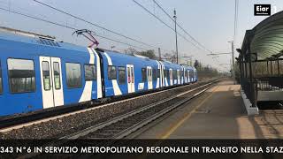 TRENITALIA R 17078 ROVIGOVENEZIA ETR 343 N°6 in SMFR  RV3967 VENEZIABOLOGNA AD ABANO 010421 [upl. by Ahsercal]