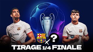 LIVE 🔵🔴 TIRAGE AU SORT14 DE FINALE LDC ☕️ [upl. by Quartas]