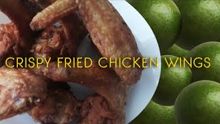 SIMPLE amp EASY MARINADE CRISPY FRIED CHICKEN WINGS KRRT [upl. by Virgilio]