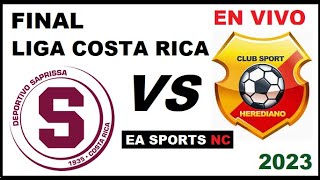 🔴Deportivo Saprissa TRI CAMPEÓN  Liga Apertura Costa Rica Saprissa vs Herediano 10 31 [upl. by Aical913]