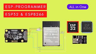 ESP Programmer for ESP32 and ESP12E ESP8266 Microcontroller [upl. by Eecats520]